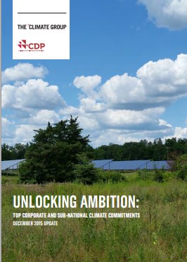 Unlocking ambition: top corporate and sub-national climate commitments